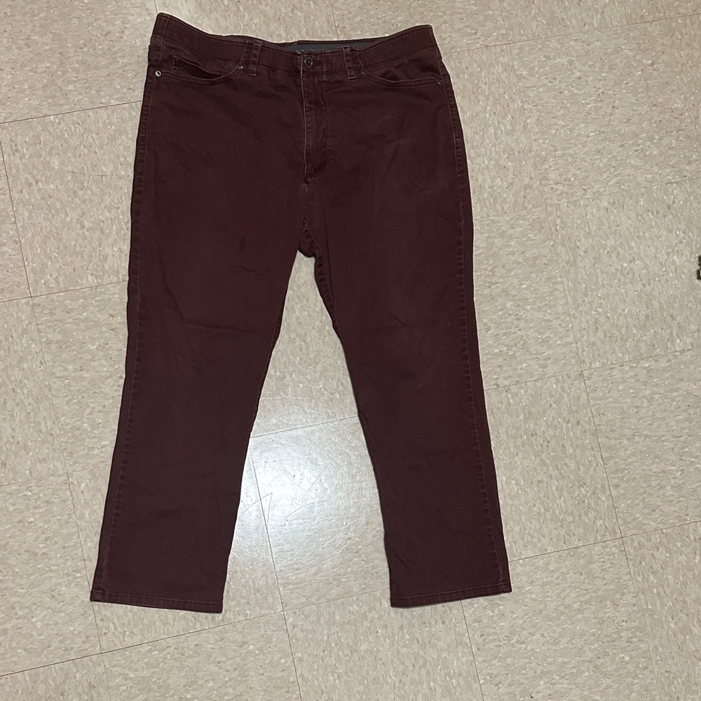 Denver Hayes Maroon Chinos